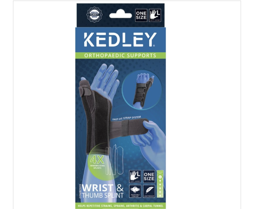 Kedley WRIST & THUMB SPLINT LEFT