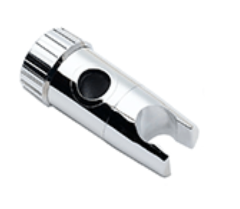 Plumb Replacement Shower Rail Slider Brackets, Chromed Plastic, To Fit 19mm Rails