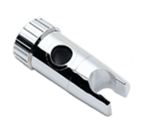 Plumb Replacement Shower Rail Slider Brackets, Chromed Plastic, To Fit 19mm Rails