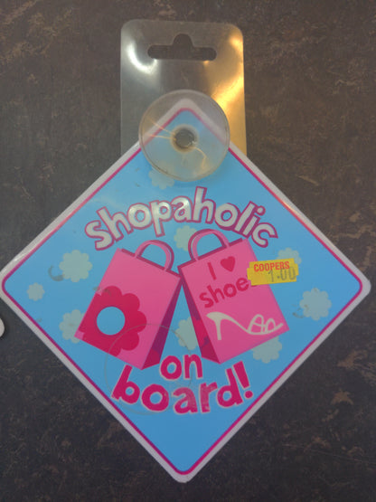 Pancartes pour vitres de voiture avec ventouse