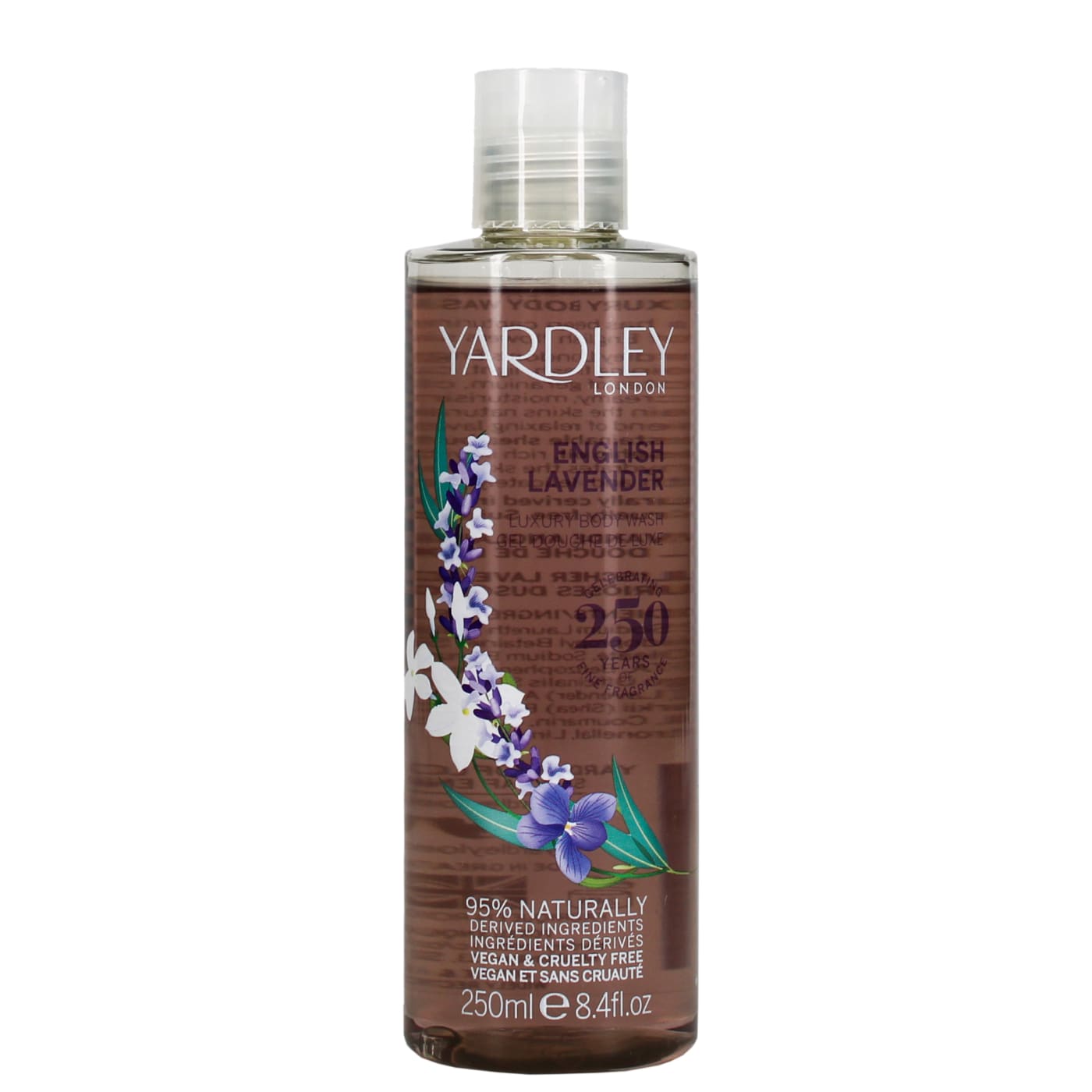 Yardley 250ml Body Wash English Lavender