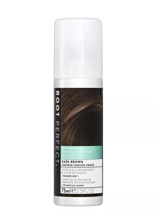 Spray Camouflage Cheveux ROOT PERFECT, Châtain Foncé, 75 ml