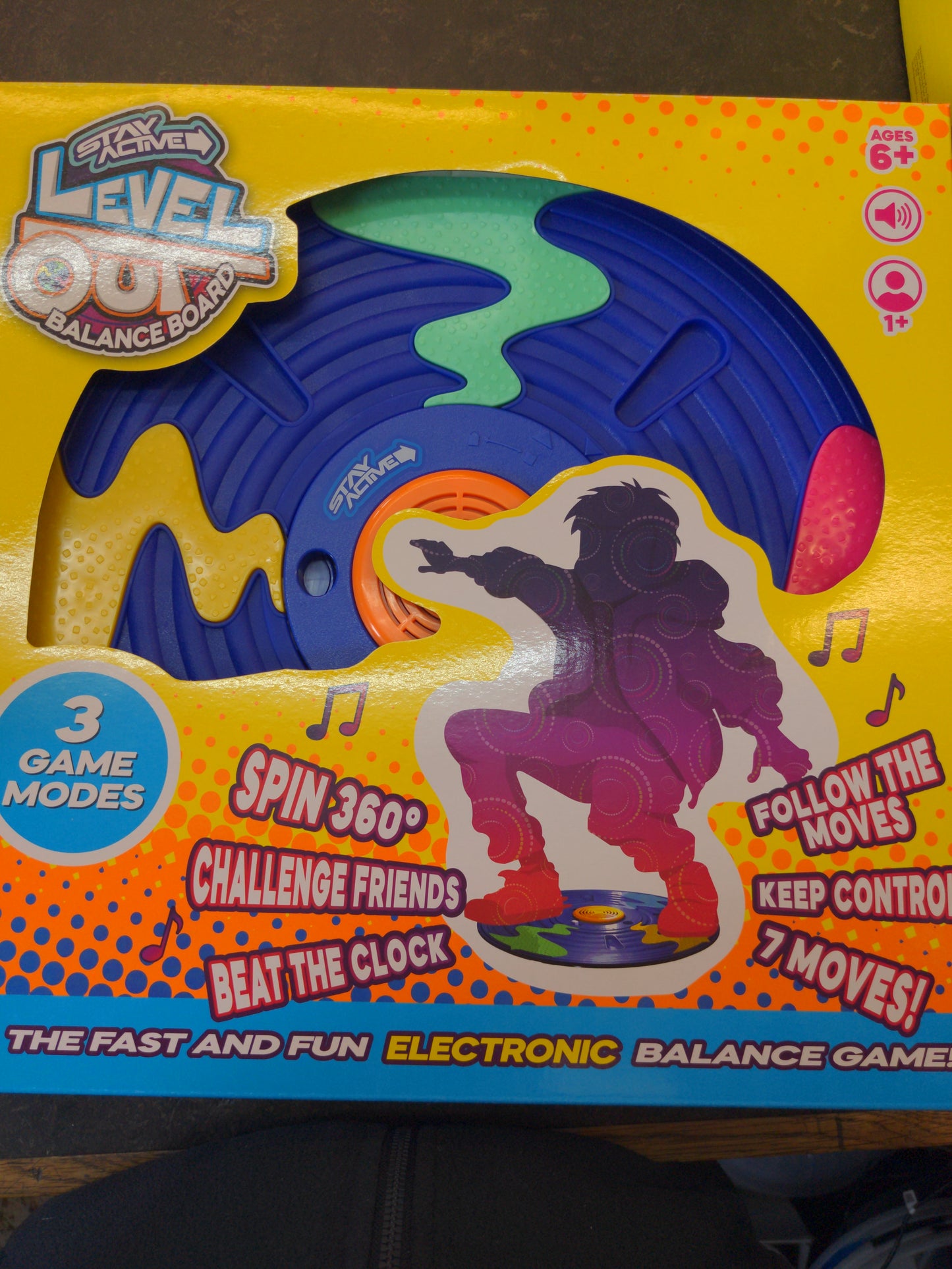 Stay Active Équilibrez-vous Planche d'équilibre 3 modes de jeu