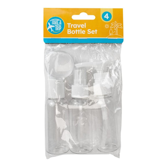 Travel Bottle set 4pc