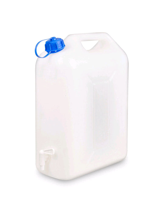 Bidon d'eau en plastique de 10L avec robinet distributeur et bec verseur