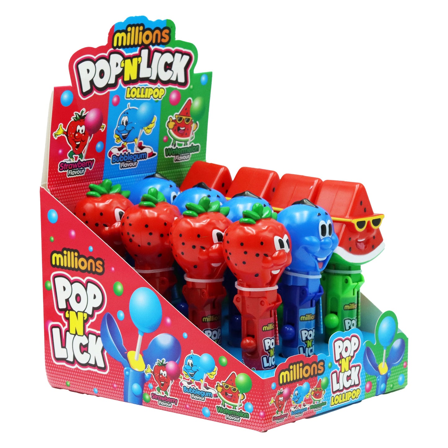 MILLIONS POP N LICK 10g Each