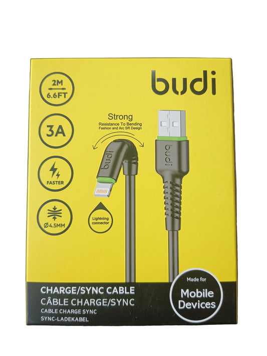 Budi Charge/Sync Cable 2m 3Amp