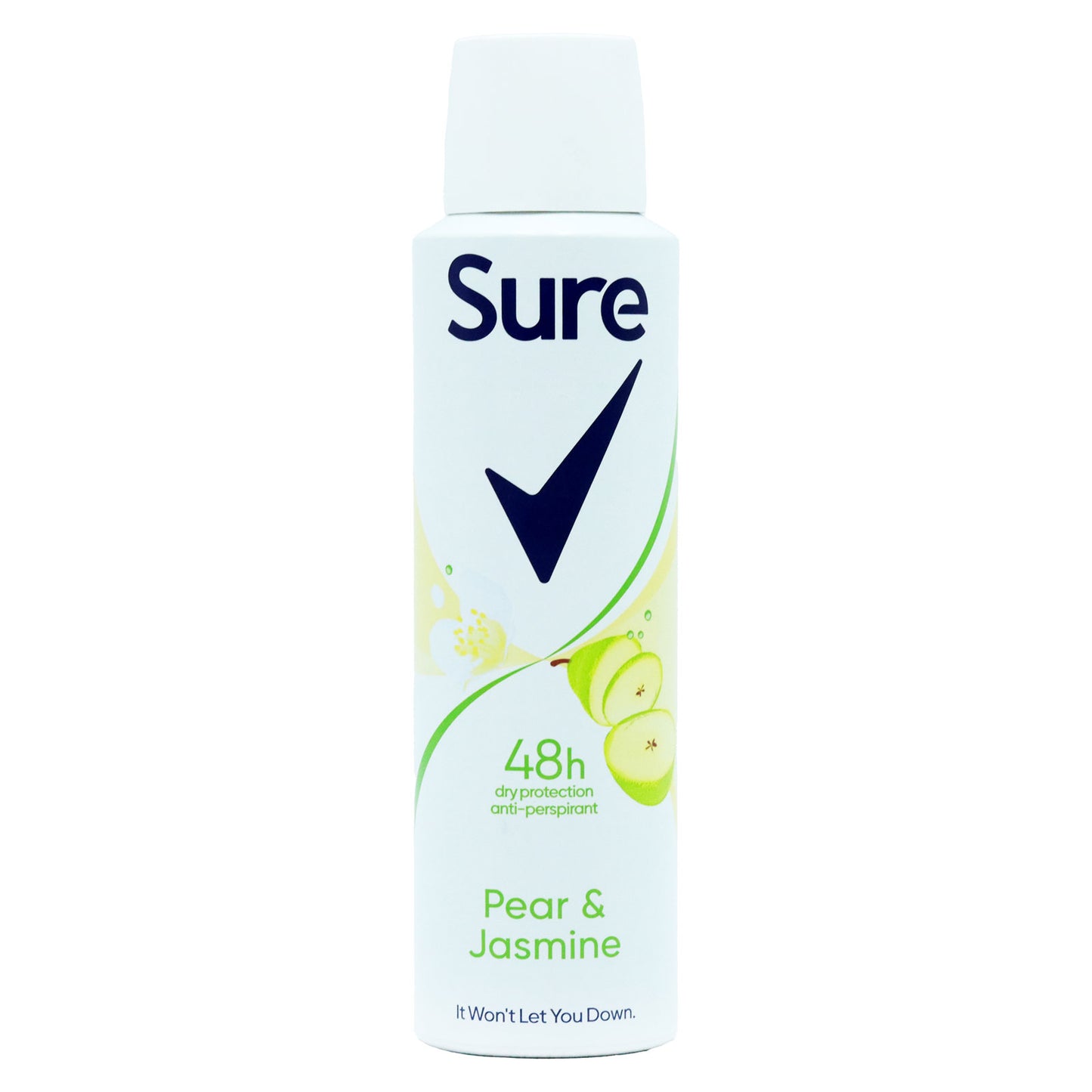 SURE A/P DEODORANT PEAR & JASMINE FOR WOMAN 150ml