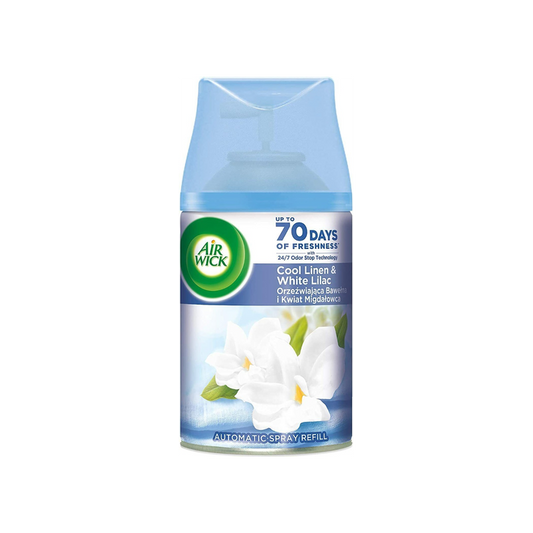 Recharge de désodorisant Air Wick Freshmatic Lin frais et Lilas 250 ml