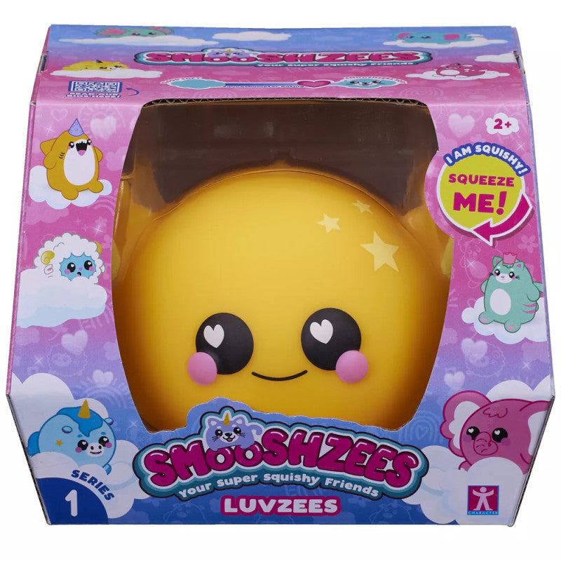 Smooshzees: Luvzees 11.4cm Series 1 Yellow Axolotl Sonny