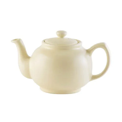 Théière Price & Kensington crème mat 6 tasses