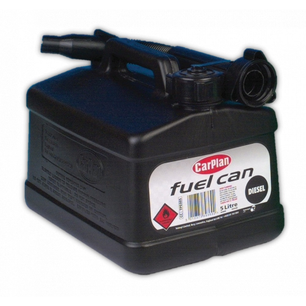 Carplan Bidon d'essence - Diesel (Noir) 5L