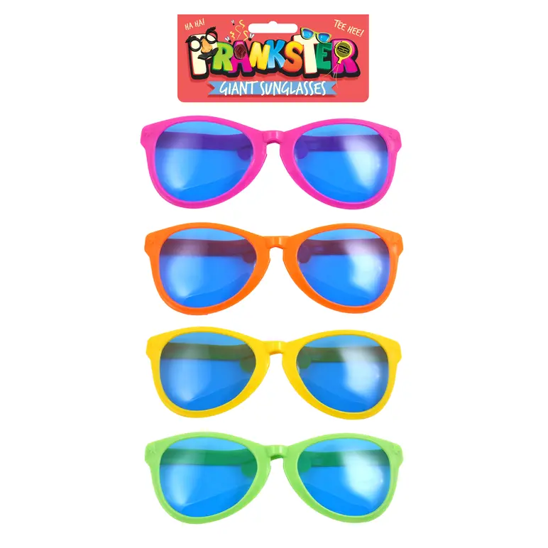 PRAKSTER ASSORTED GIANT NOVELTY SUNGLASSES 28 CM