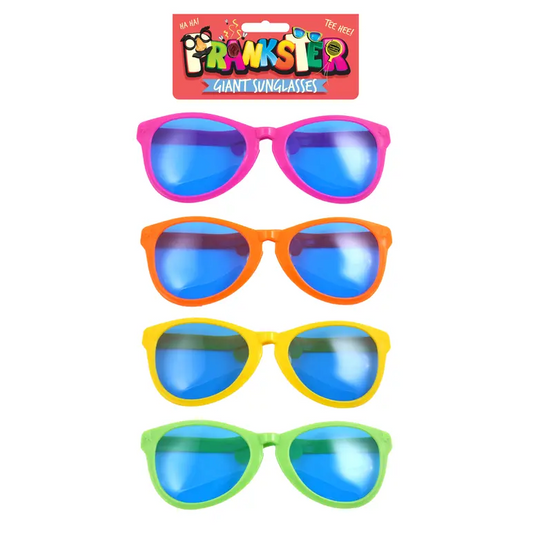 PRAKSTER ASSORTED GIANT NOVELTY SUNGLASSES 28 CM