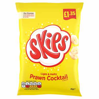 Kp Skips Prawn Cocktail 45g PM1.35