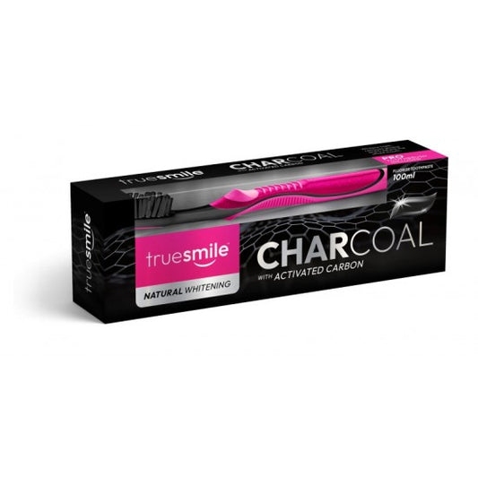 Truesmile Dentifrice & Brosse à Dents 100ml Charbon