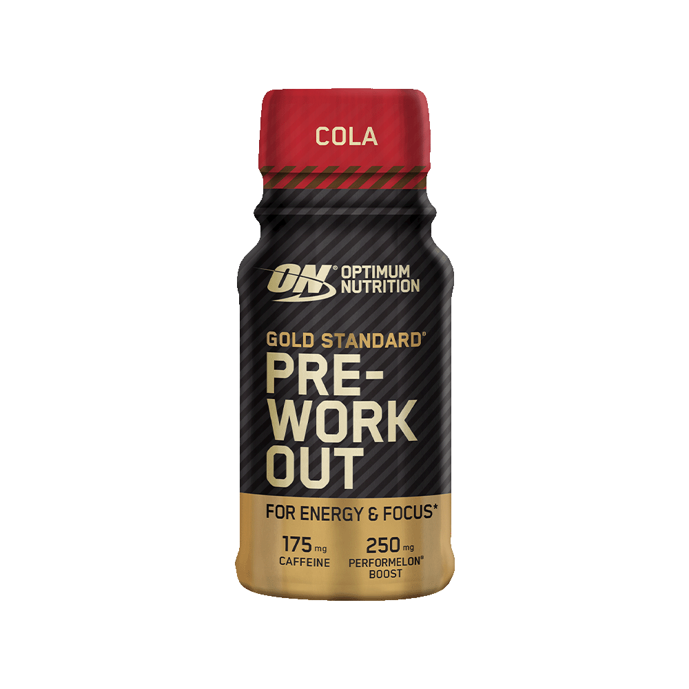 Optimum Nutrition Gold Standard Pre-Workout Energy Shot, Mixed Berry Flavour, single serve, 60ml