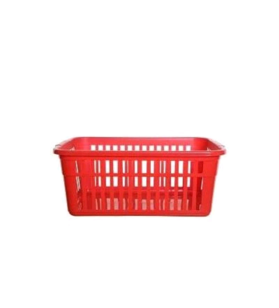 Whitefurze 37cm Handy Basket - Red