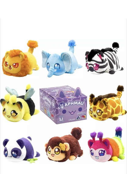 Aphmau MeeMeows Peluche mystère Douce 15 cm SAFARI