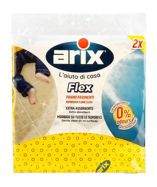 ARIX Chiffon de sol non tissé en microfibre 2 pièces