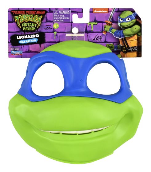 Teenage Mutant Ninja Turtles Mutant Mayhem Leonardo Role Play Mask