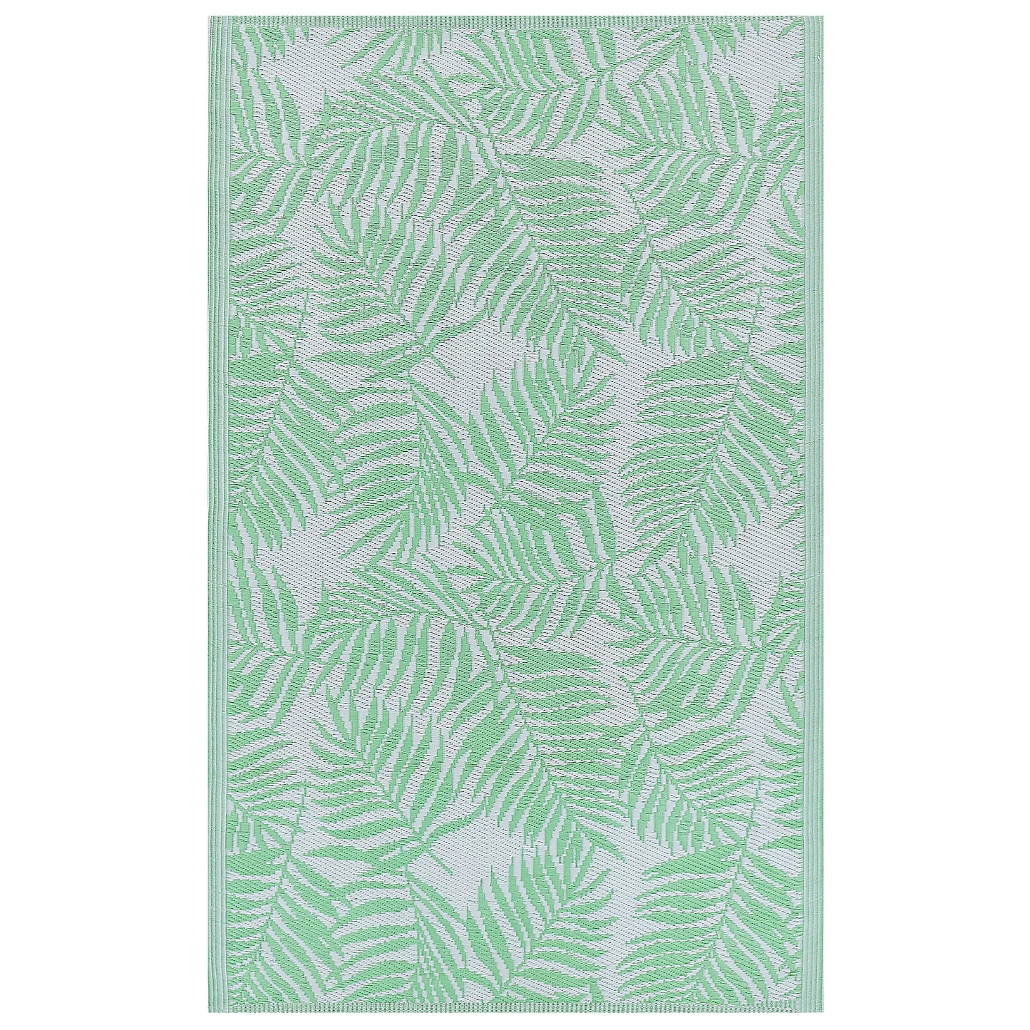 Jvl Outdoor Rug KOTA Light Green 120 x 180 cm Reversible