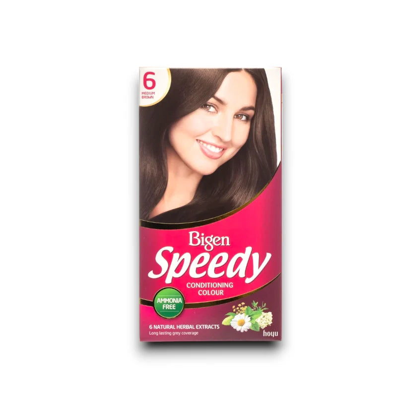 Bigen Speedy coloration revitalisante | 6 | Châtain moyen