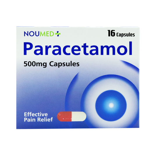NOUMED PARACETAMOL 16 CAPSULES 500MG