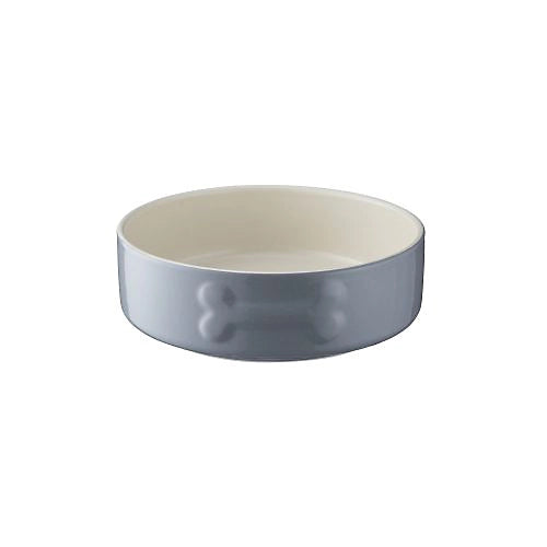 Mason Cash Dog Bowl Grey 15cm