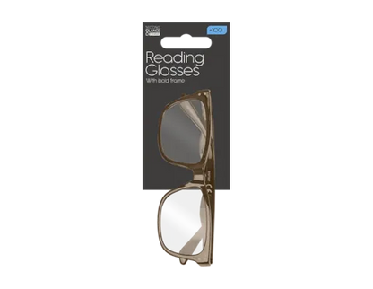 Reading Glasses - Bold Frame +1