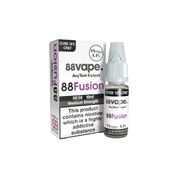 E-liquide 88Vape Anytank 11mg Fusion 11mg - Flacon de 10ml