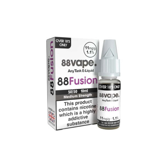 E-liquide 88Vape Anytank 11mg Fusion 11mg - Flacon de 10ml