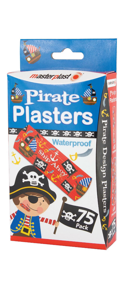 Master Plast Pirate & Princess Plasters 75pk