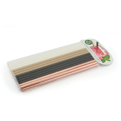 APOLLO PAPER STRAWS PLAIN PK40