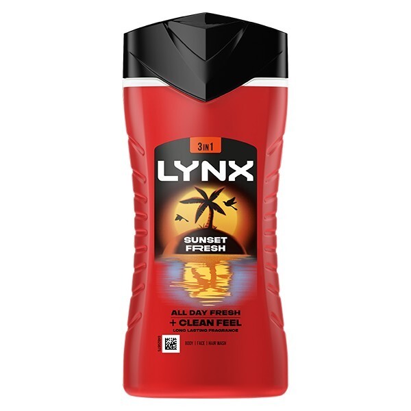 Lynx Shower Gel Sunset Fresh 225ml