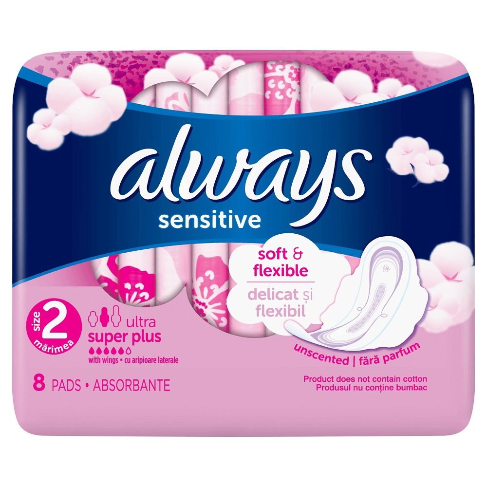 Always Ultra Sensitive Super Plus 8pcs