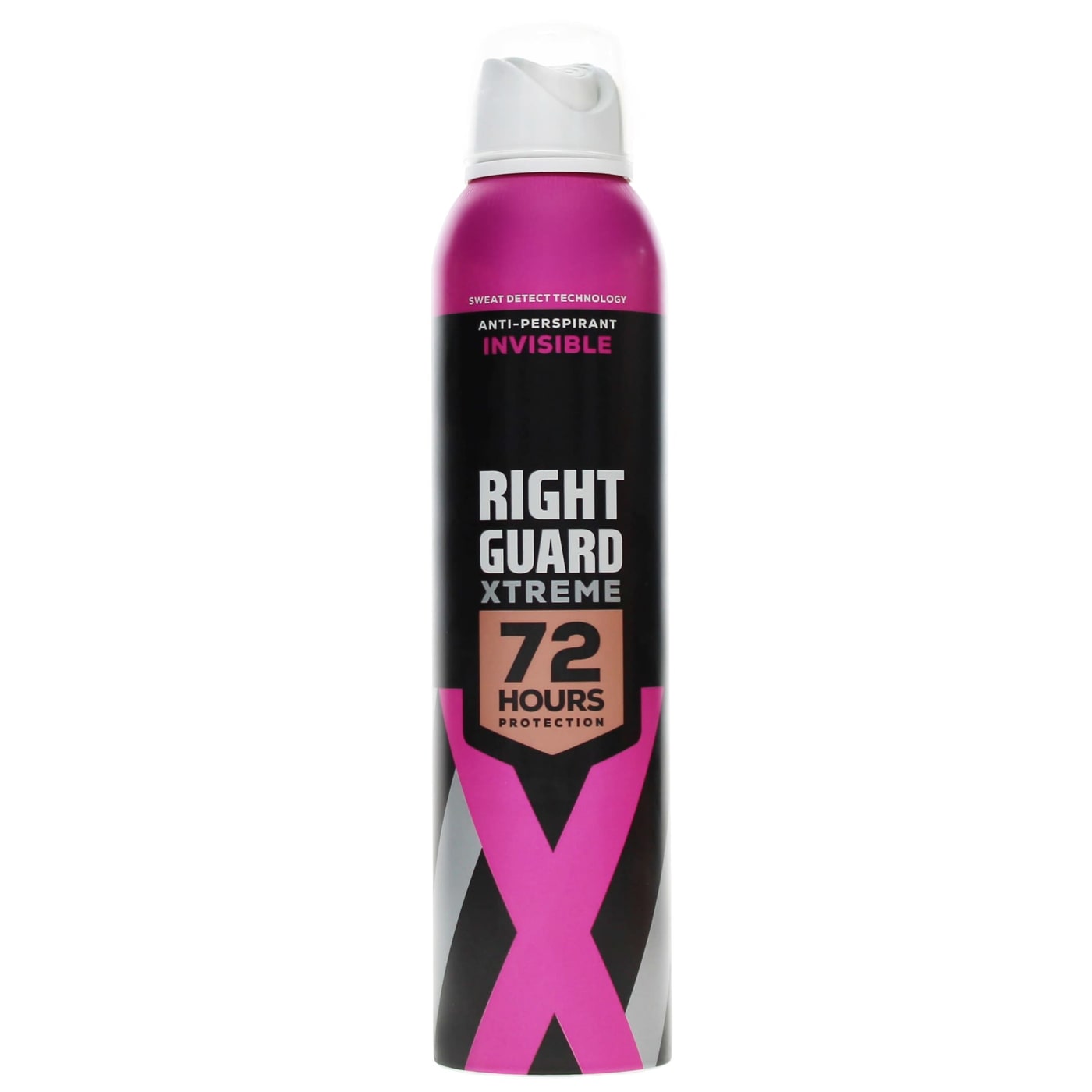 Right Guard 250ml Anti-Perspirant Deodrant Spray Invisible For Women 72 Hours