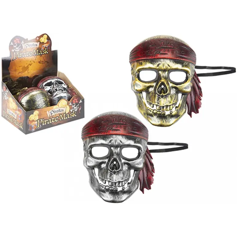 PIRATE SKULL FACE MASK ASSORTED DESIGN