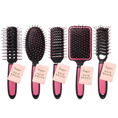 Brosse à Cheveux Lissante Soie Glamorize Rose Modèles Assortis