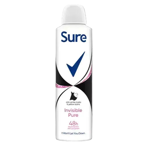 Sure Invisible Pure Anti-Transpirant Spray 150ml