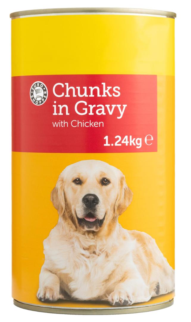 Euro Shopper Chunks in Gravy with Chicken 1.24kg