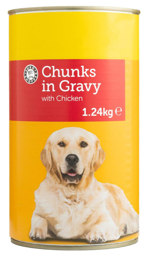 Euro Shopper Chunks in Gravy with Chicken 1.24kg