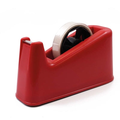 Jumbo Tape Dispenser, Black, red, blue Assd