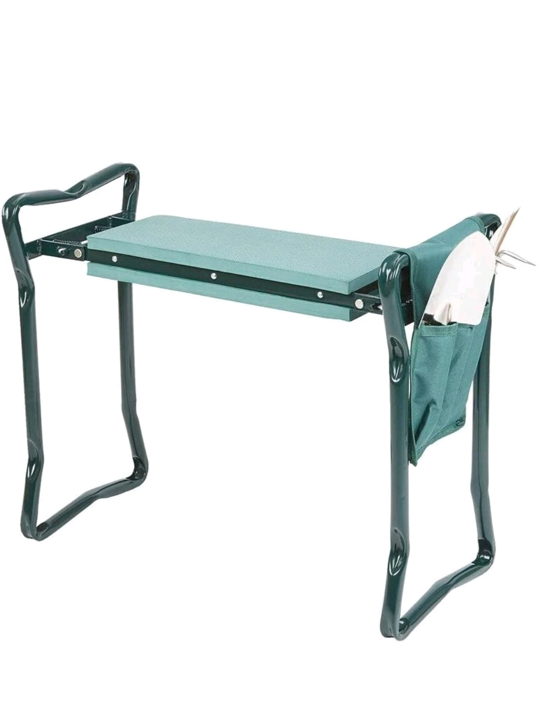 Kingfisher Folding Garden Kneeler Portable For Gardening Knee Pad Foam Padded Seat Stool