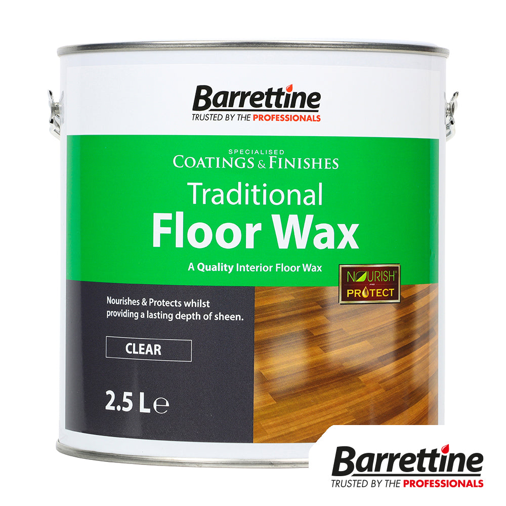 CIRE À PLANCHER TRADITIONNELLE INCOLORE 2,5L