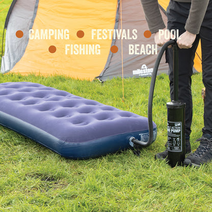 Milestone Camping Double Hand Operated Air Pump