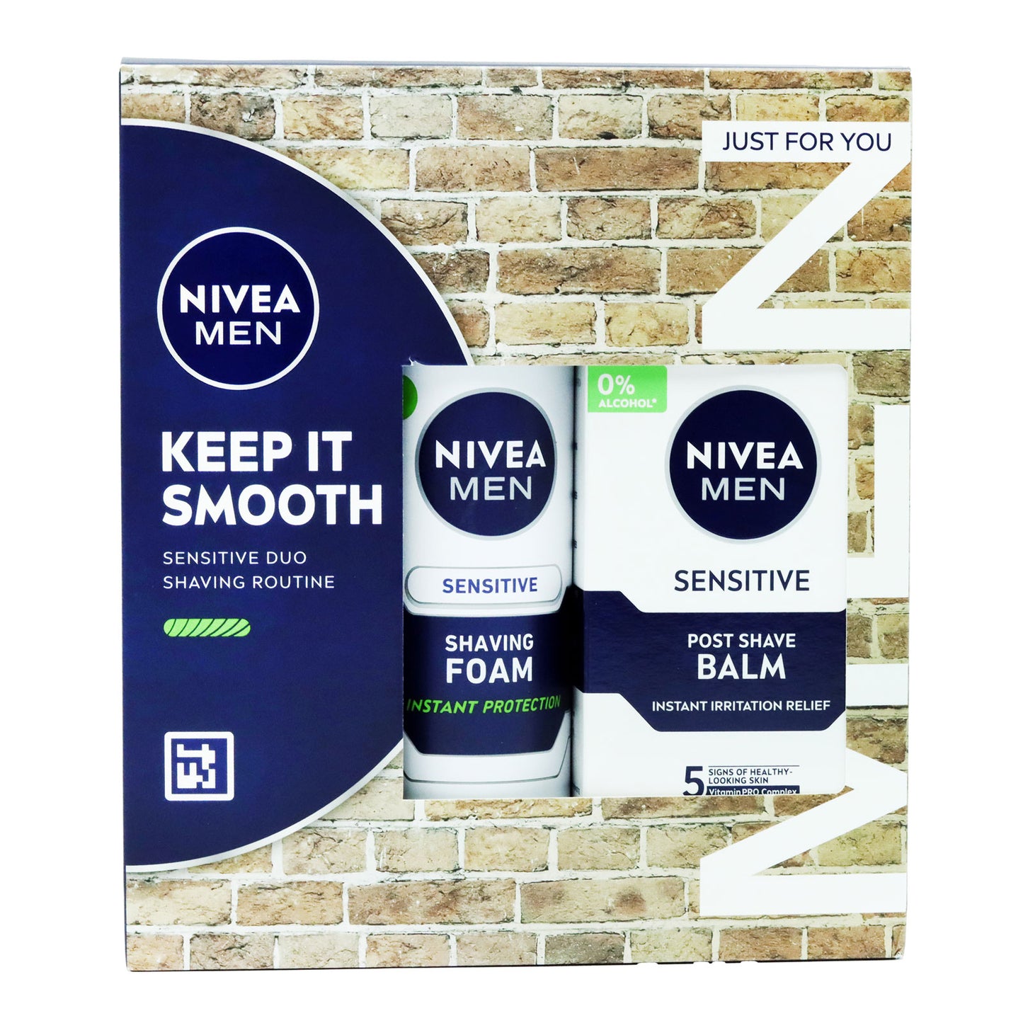 Nivea Men Keep It Smooth Sensitive Duo Shaving Set