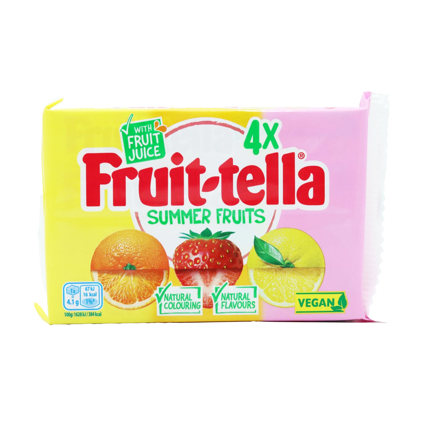 FRUITTELLA FRUITS D'ÉTÉ LOT DE 4