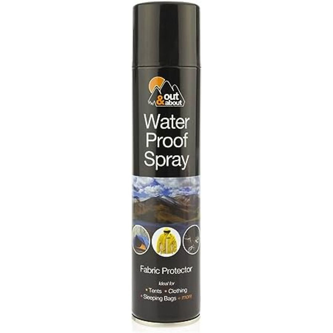 Out and About Water Proof Proofing Fabric Protector Spray 500ml