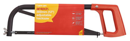 Amtech M0700 300mm (12") Adjustable hacksaw with spare blade